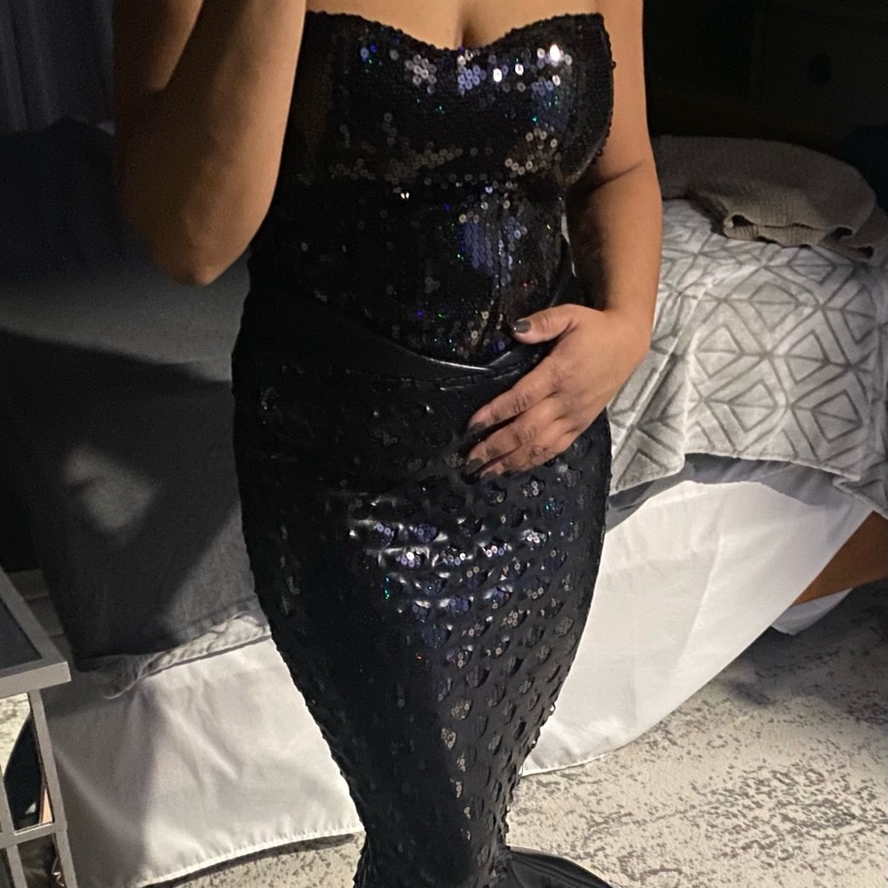 Black Mermaid Costume